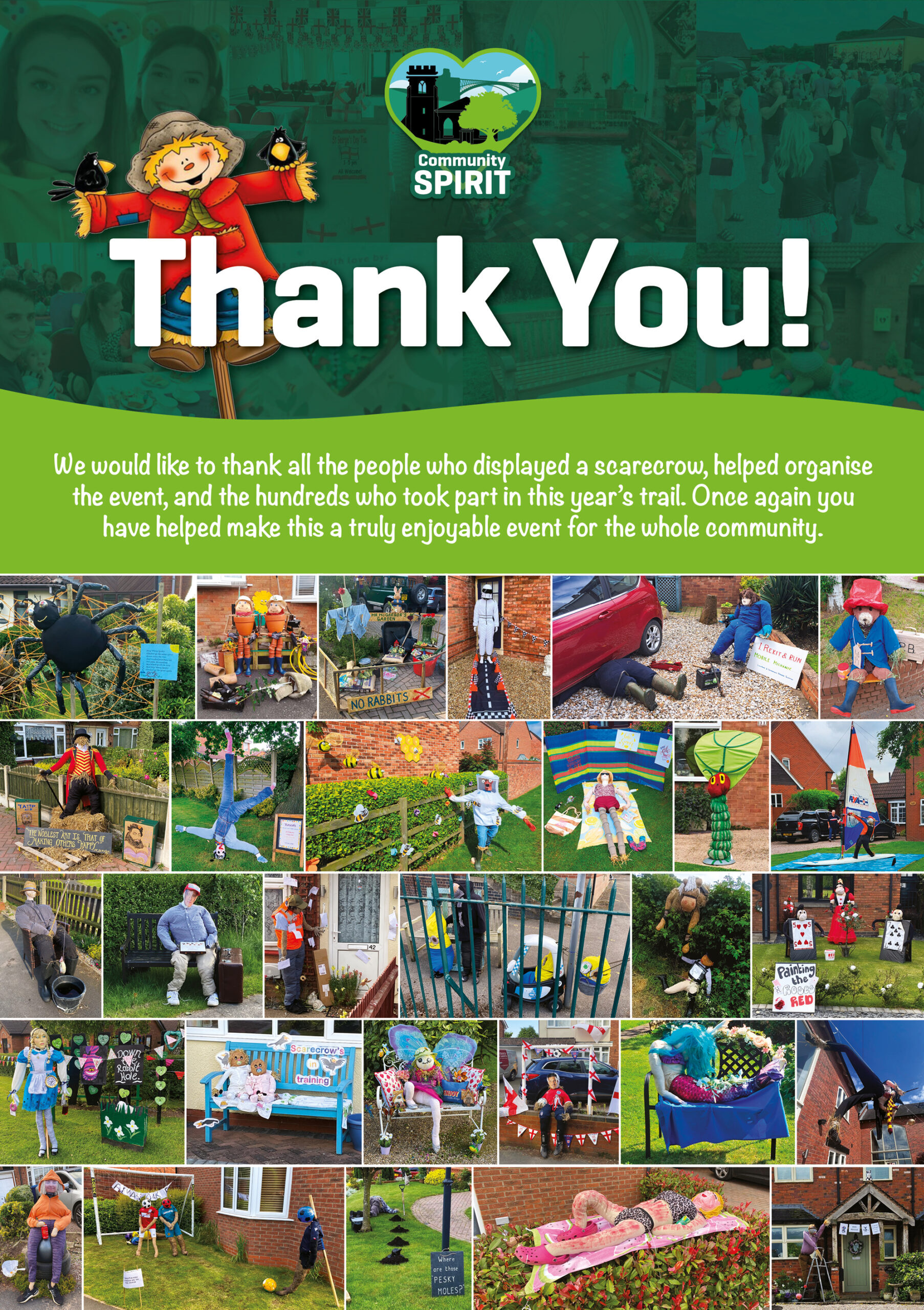 Scarecrow Competition 2024 Thank-You